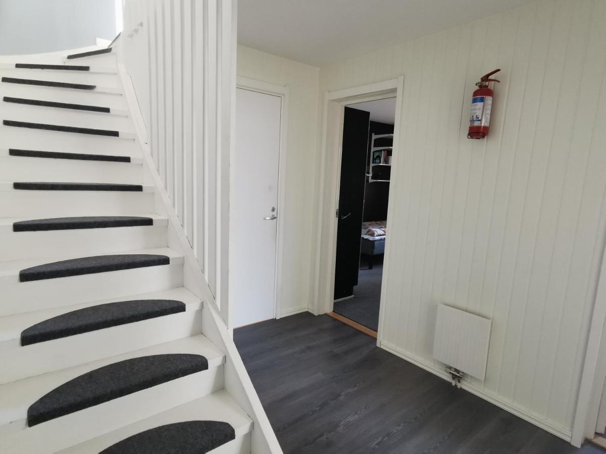 The White And Black House Villa Kalix Bagian luar foto